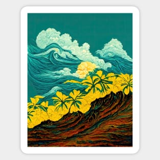 Illustrations inspired by Vincent van Gogh Sticker